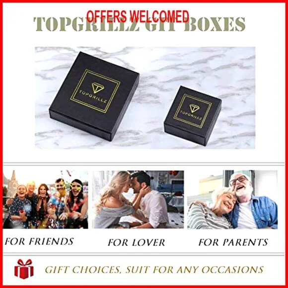 10mm Gold Plated Tennis Bracelet, 6.5 Inch, Cubic Zirconia Iced Out Link - Picture 4 of 7